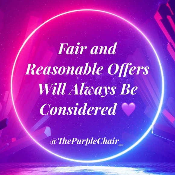 💜OFFERS WILL ALWAYS BE CONSIDERED @ThePurpleChair_💜 - Picture 4 of 6